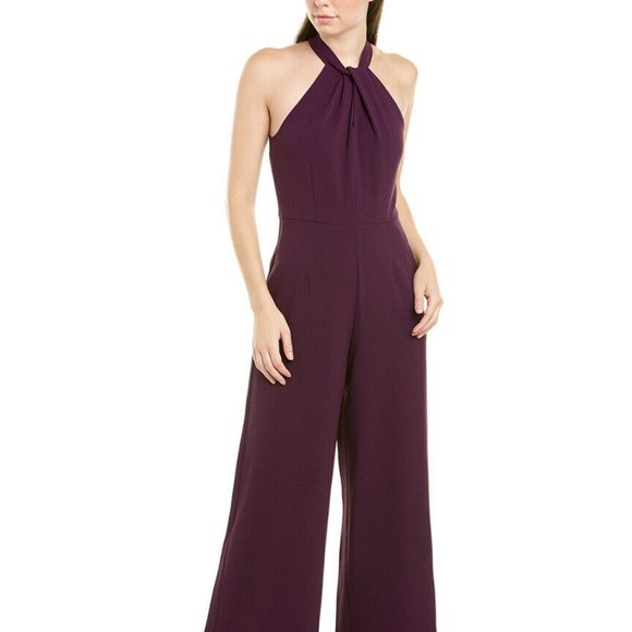 eggplant color jumpsuit